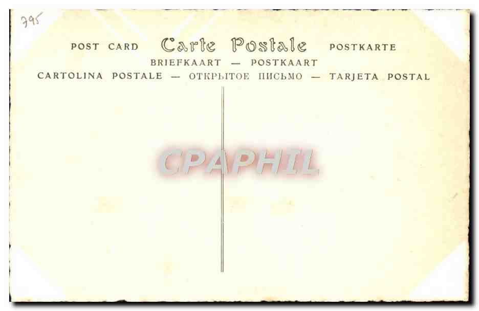 CPA Henriette Anne D'Angleterre Fille de Charles 1er roi d'Angleterre — Rückseite