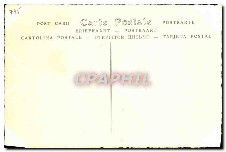 CPA Henriette Marie De France — Rückseite