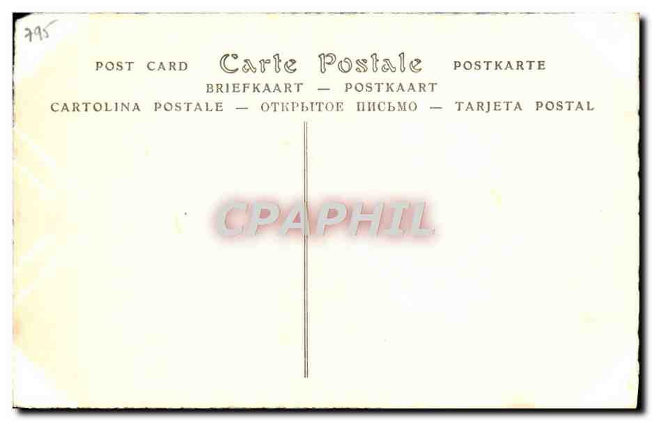 CPA Pierre 1er Tsar de Russie Pierre le Grand Russia — Rückseite