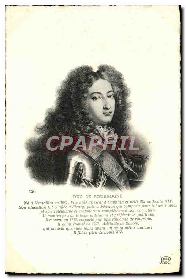 CPA Duc De Bourgogne Fils aine du grand Dauphin