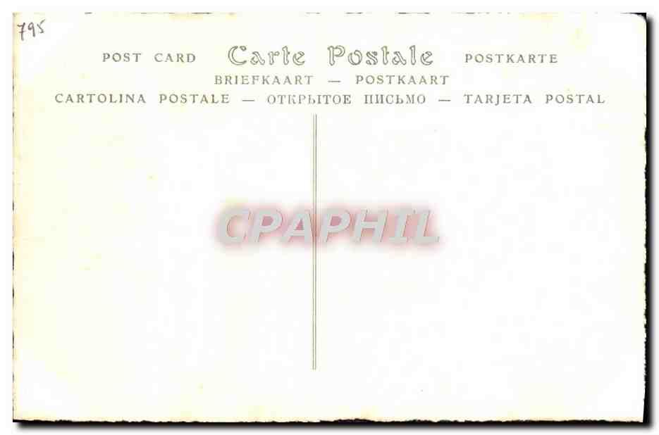 CPA Grand Dauphin Louis Fils de Louis XIV et Marie Therese d'Autriche  — Rückseite