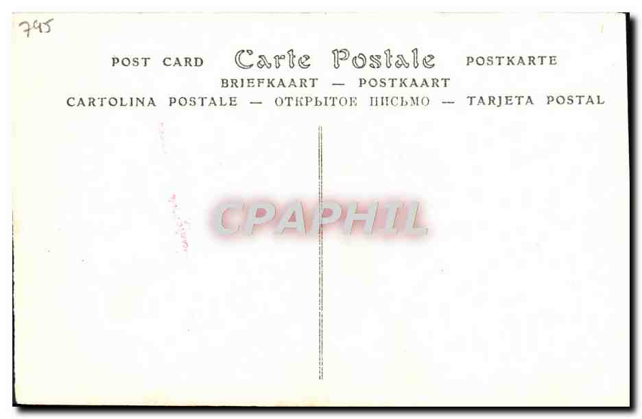 CPA Garibaldi Giuseppe — Verso