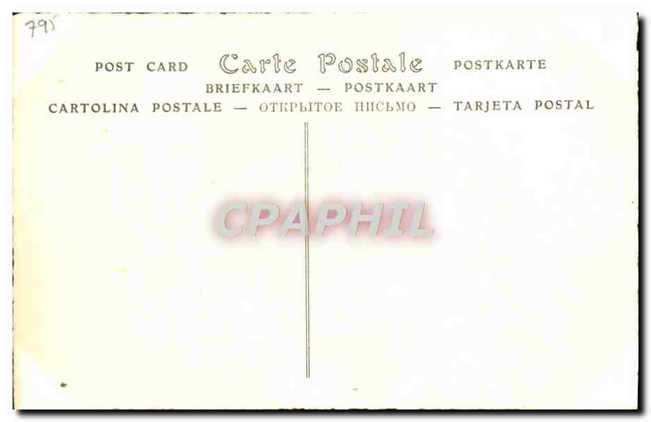 CPA Garnier Pages Marseille Membre du gouvernement provisoire — Rückseite