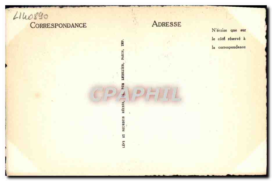 CPA De Montalembert Charles Forbes de Tryon  — Rückseite