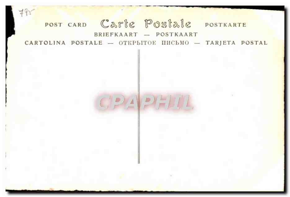 CPA Armand Barbes Homme politique — Rückseite