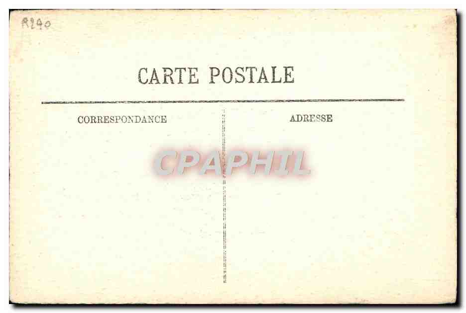 CPA Cardinal Fresch Ajaccio Corse Corsica Oncle de Napoleon 1er — Rückseite
