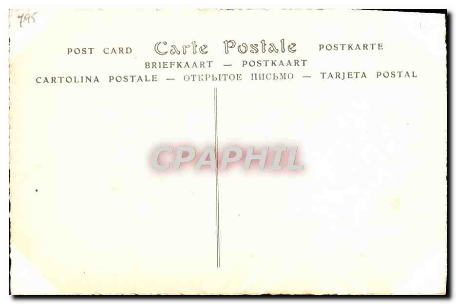 CPA Duc d'Angouleme Fils aine du Comte d'Artois devenu Charles X — Rückseite