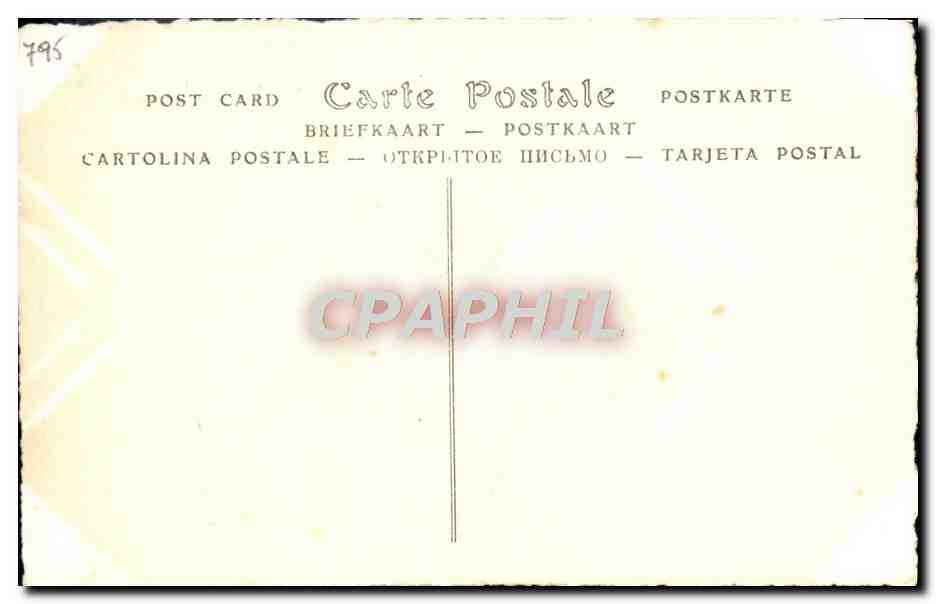 CPA Marie Therese d'Autriche Imperatrice d'Allemagne et Reine de Hongrie — Rückseite