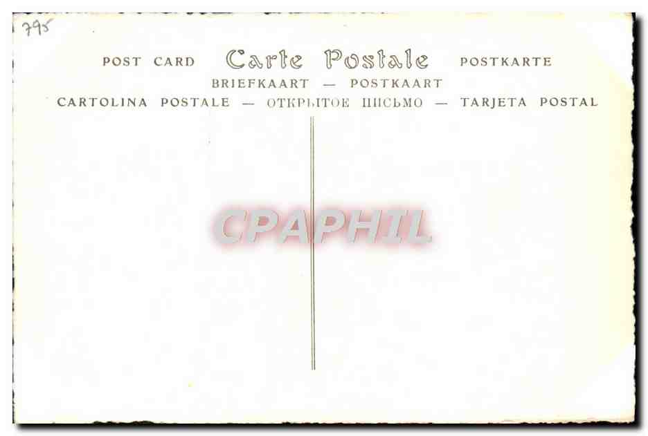 CPA Duchesse du Maine Anne louise de Bourbon  — Verso