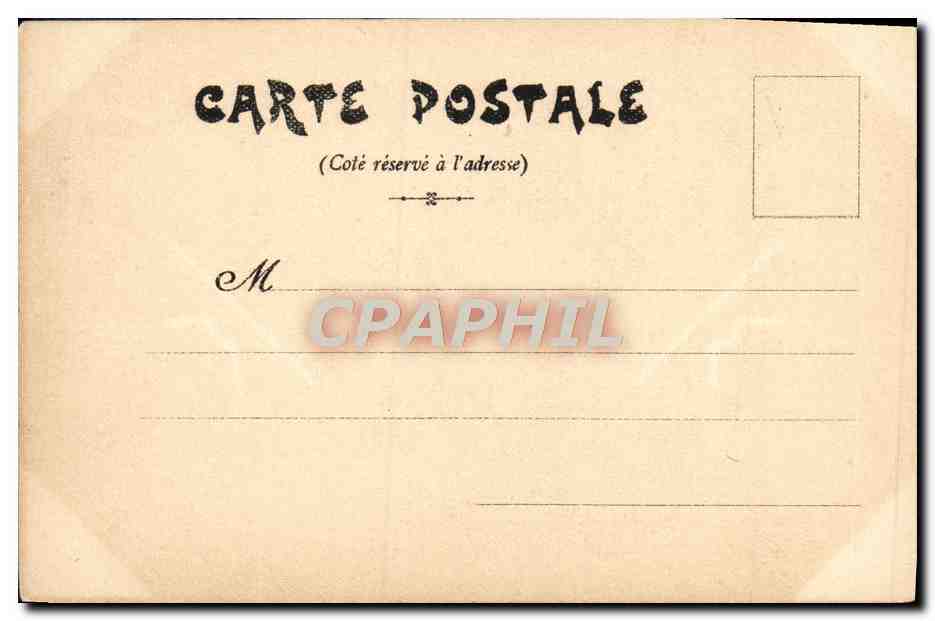 CPA Fantaisie Femme Desprez  — Rückseite