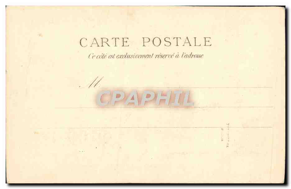 CPA Fantaisie Femme Antoinette Roger — Rückseite