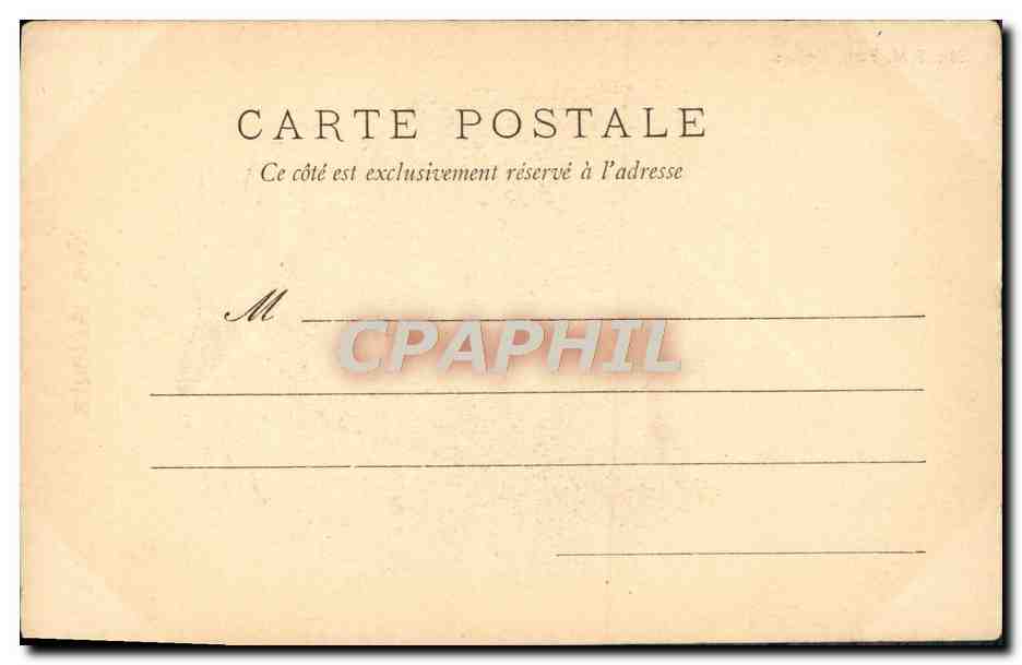CPA Nos acteurs Coquelin Aine  — Verso