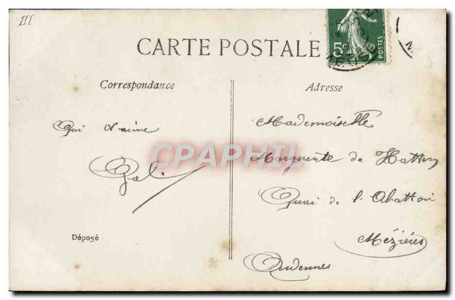 CPA Fantaisie Femme L'aiglon  — Rückseite