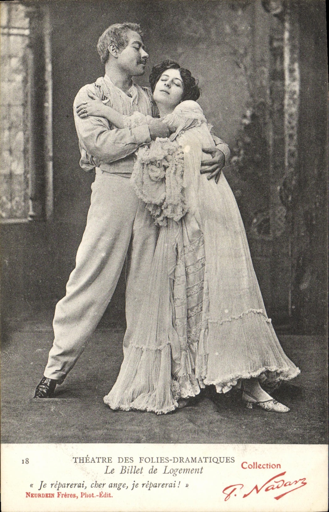 Théâtre des Folies-Dramatiques — Le Billet de Logement — Collection P. Nadar — N°18