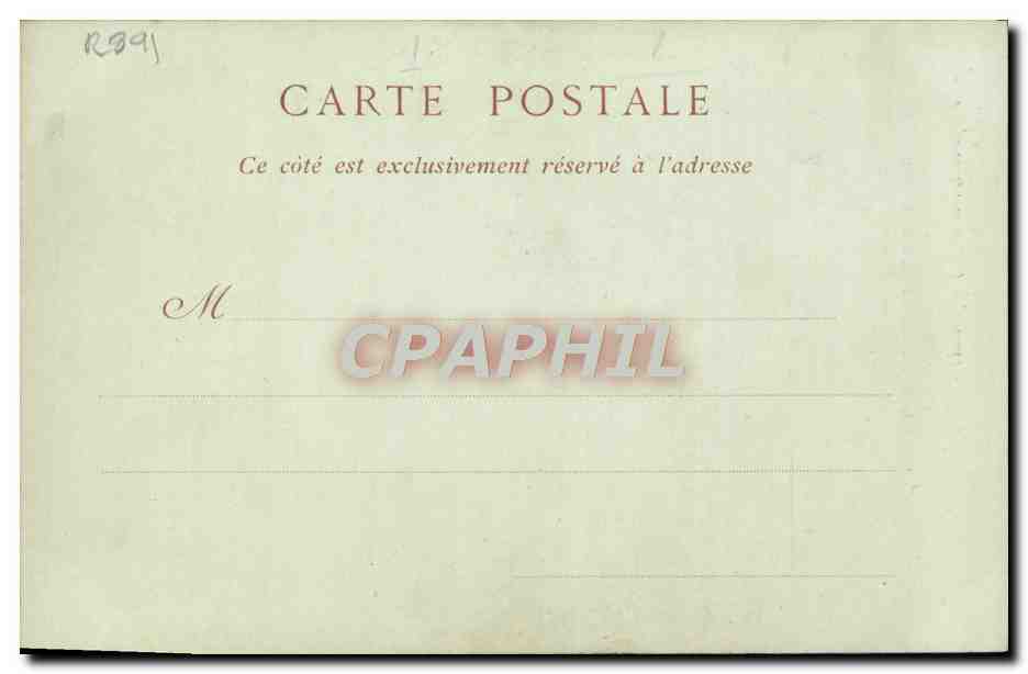 Théâtre des Folies-Dramatiques — Le Billet de Logement — Collection P. Nadar — N°18 — Verso