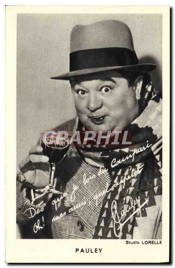 CPA Pauley Publicite Campari