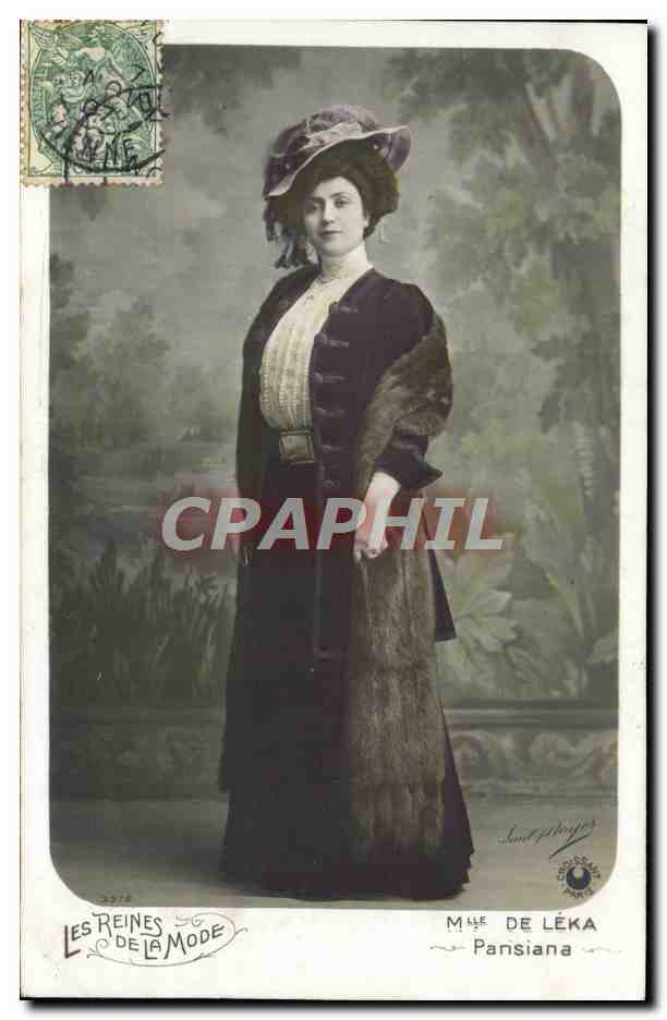 Mlle DE LÉKA — Pansiana — Les Reines de la Mode, n°3975
