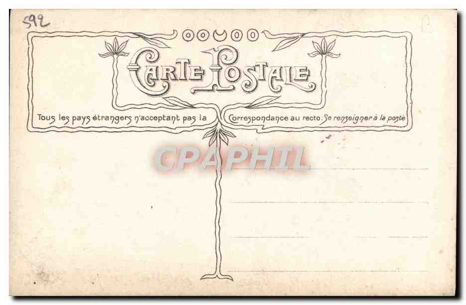 Jeannie Rolly — modèle de mode — Th. du Vaudeville, Paris, n°3329 — Verso