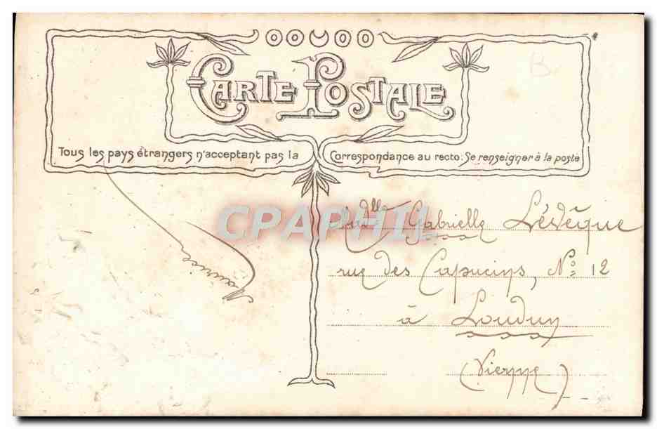 Mlle Goldstein — Les Reines de la Mode — Th. de l'Athénée, Paris — Reverso
