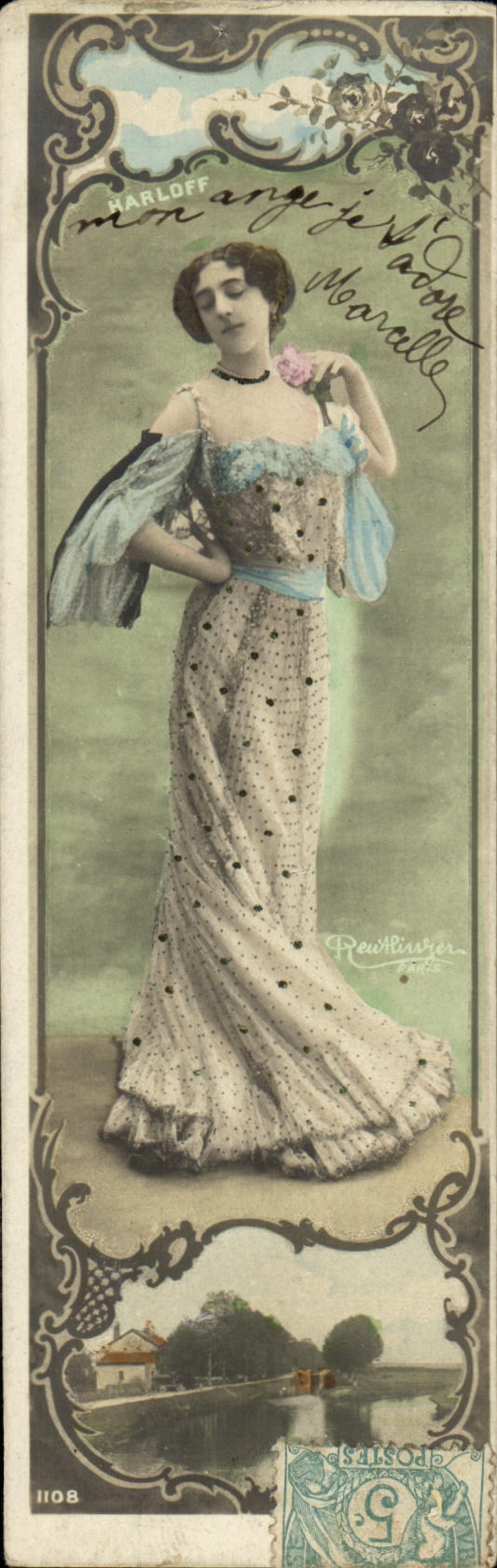 Madame Harloff — 'Mon ange je t'aime' — éditée par Prewittscher, n° 1108