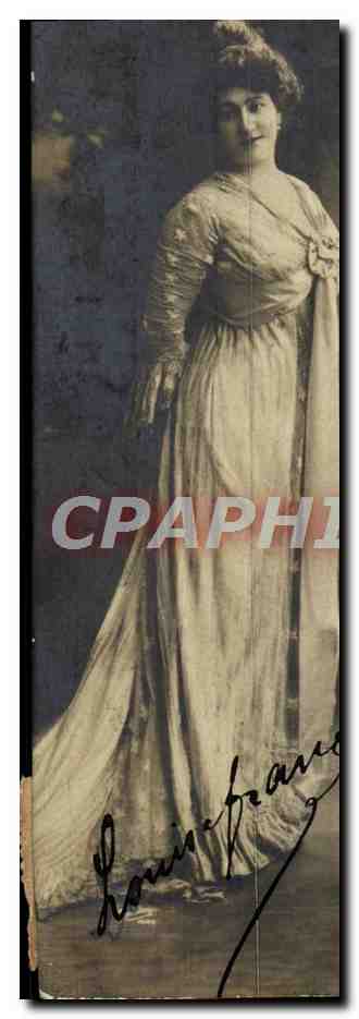 Ritratto di Louise France — editore CPAPHIL, serie Markart