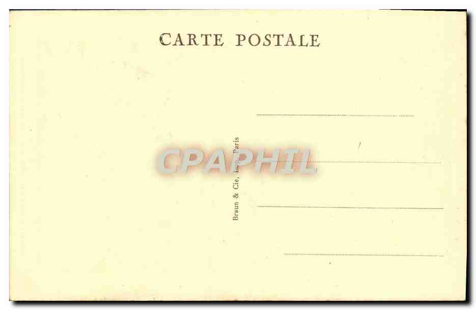 CPA Fantaisie Femme Mlle Vera Peeters de l'Opera Comique  — Rückseite