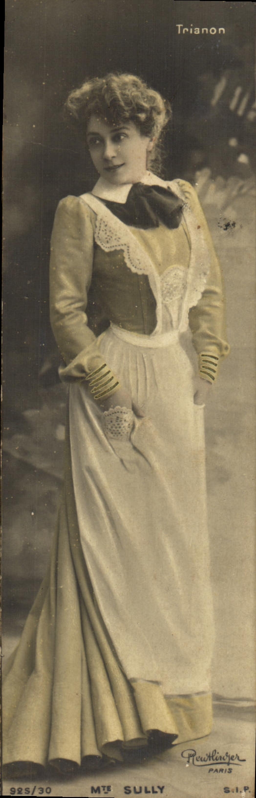 Madame Sully — Portrait — éditeur Rewlanger, n° 928/30