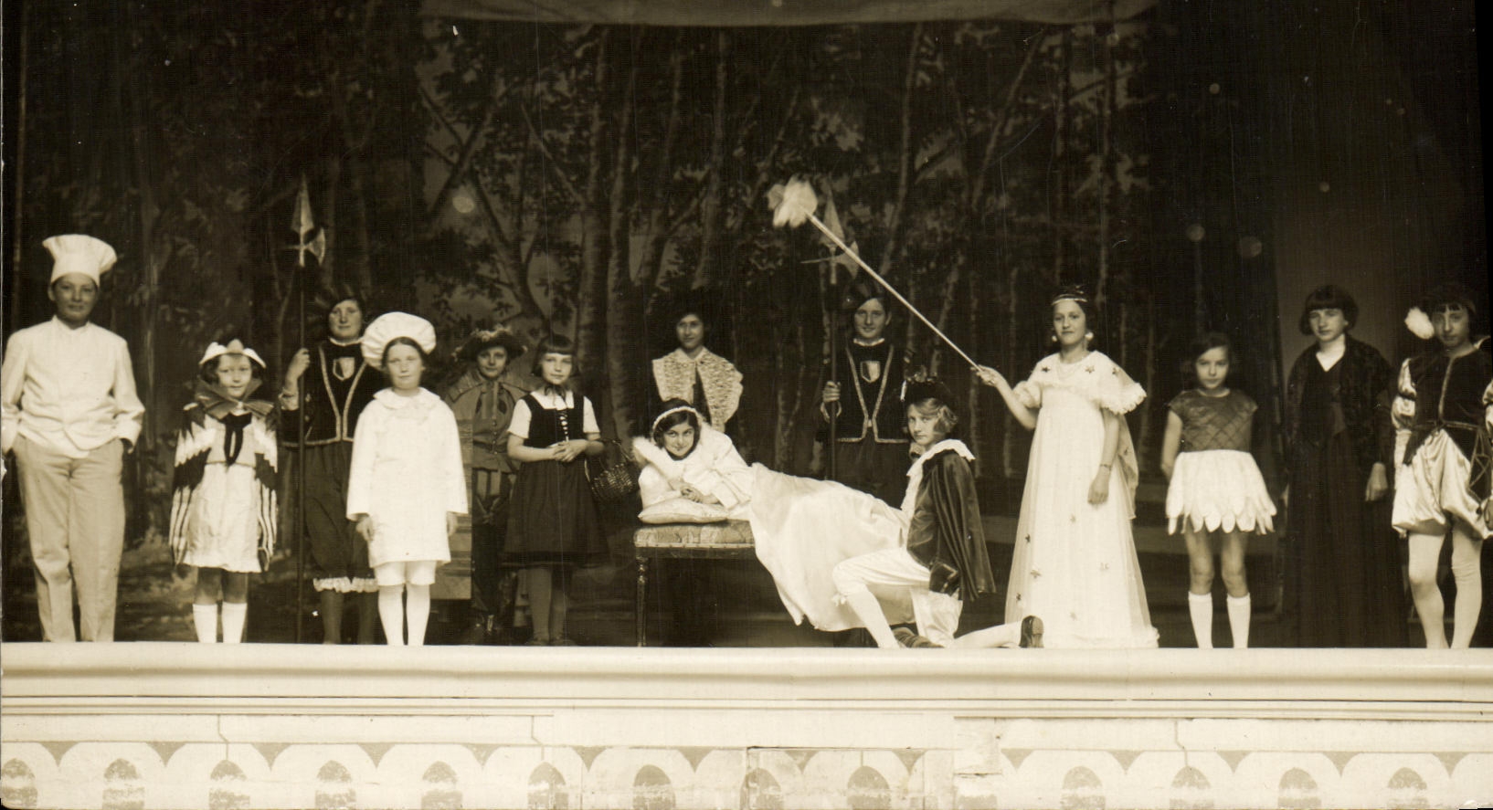 CARTE PHOTO Vesoul Theatre 