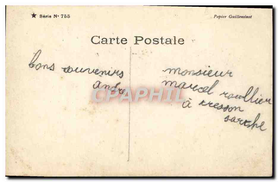 CPA Fantaisie Enfants — Rückseite