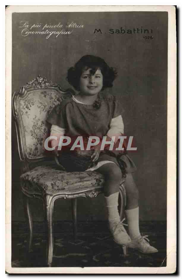 CPA Fantaisie Enfant M Sabttini