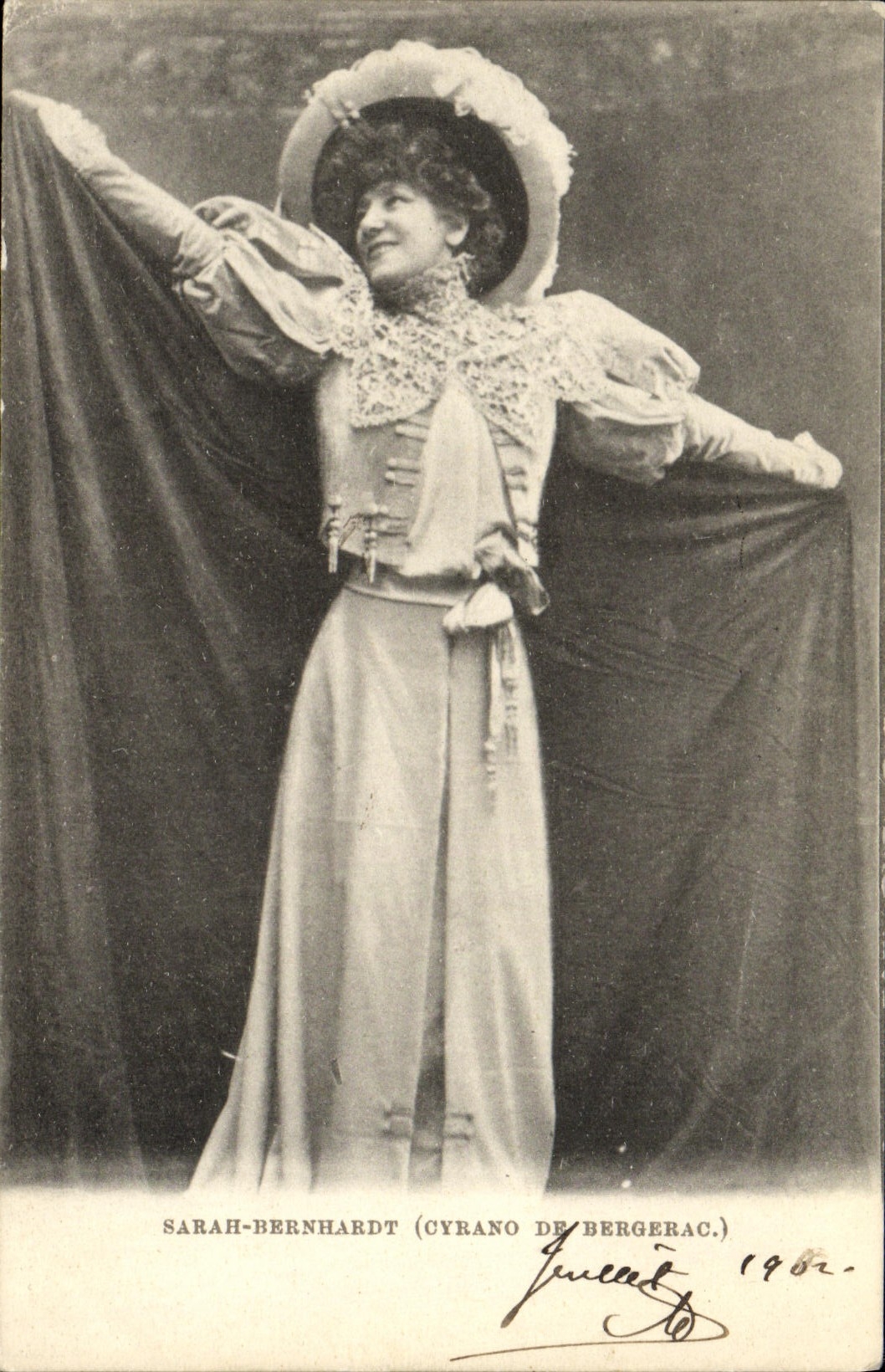 Sarah Bernhardt — Cyrano de Bergerac — Jaucat 1902