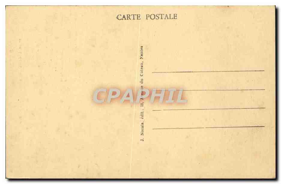 CPA Fantaisie Sarah Bernhardt L'aiglon — Rückseite