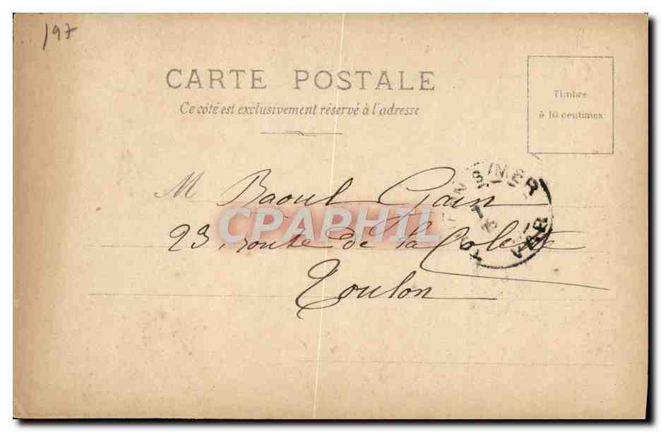 CPA Fantaisie Theatre La Patrie  — Verso