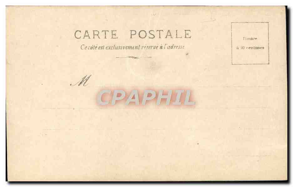 Tarjeta postal antigua Fantaisie Femme Journal La presse — Reverso
