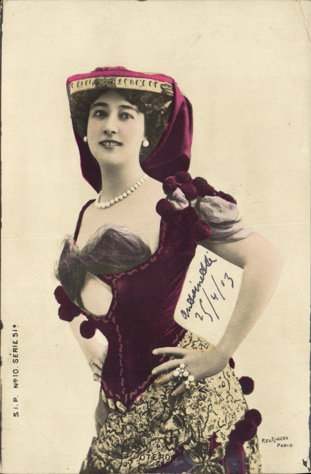 CPA Fantaisie Femme 