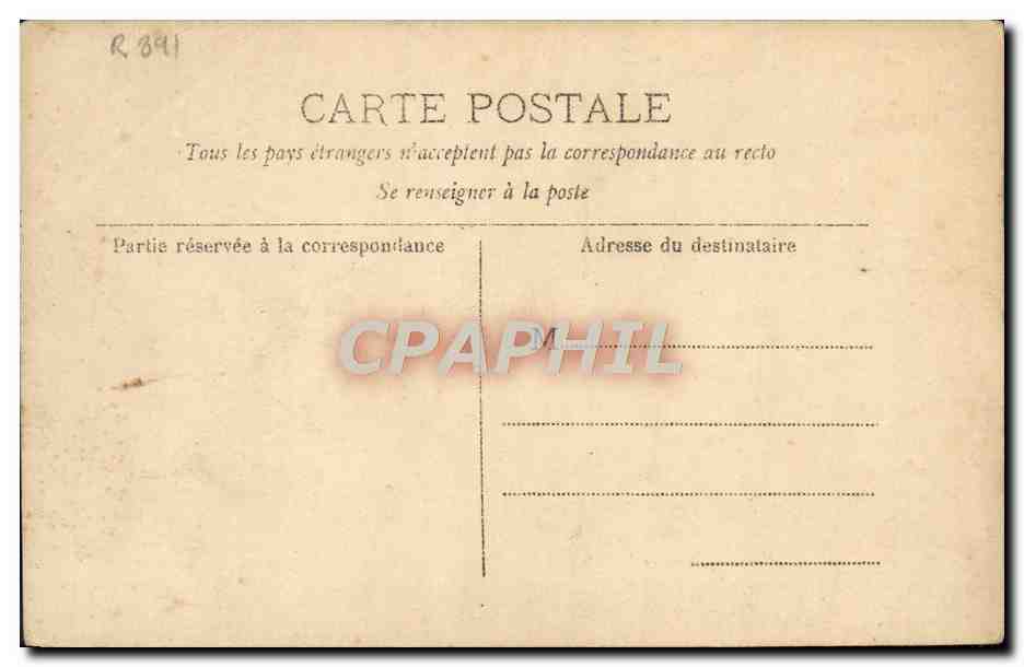 CPA Fantaisie Femme Otero — Verso