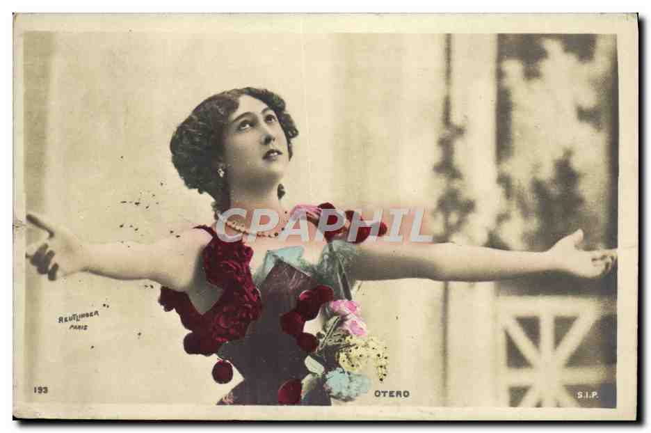 Femme en robe colorée — danseuse — Reutlinger Paris, n°193