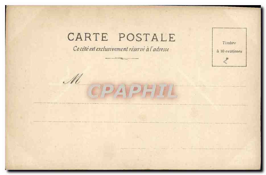 Cleo de Mérode — portrait — S.I.P. PARIS, 3e série N°3 — Verso