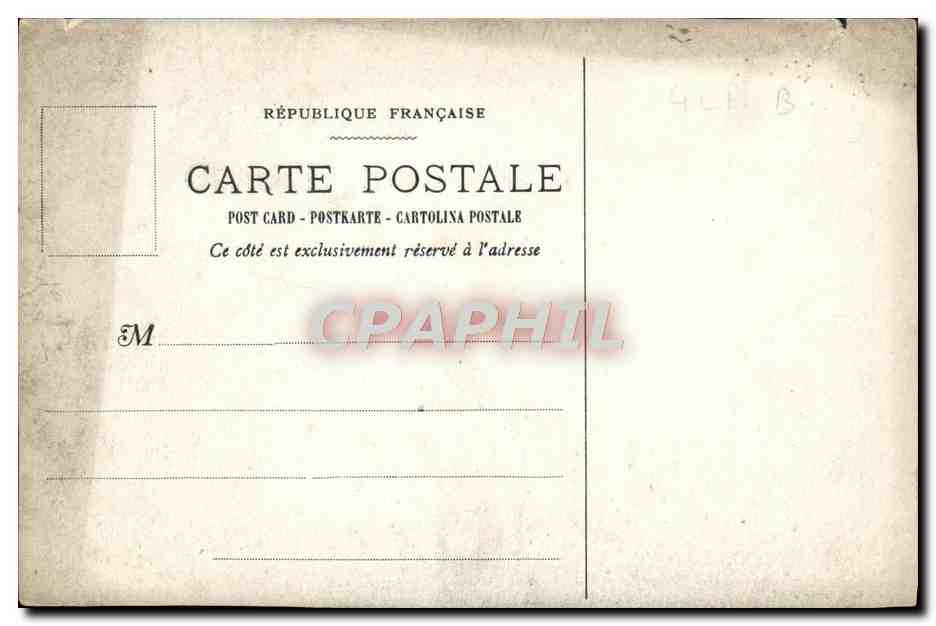 CPA Fantaisie L'enfer Paris Montmartre  — Verso