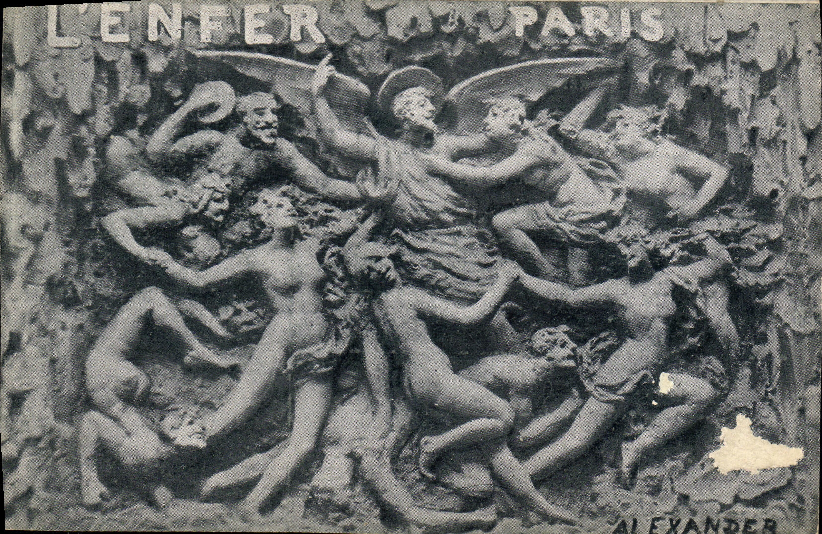 CPA Fantaisie L'enfer Paris Montmartre 