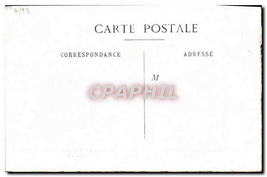 CPA Gaiete La cigale et la fourmi Opera comique 6eme tableau Le palais — Verso
