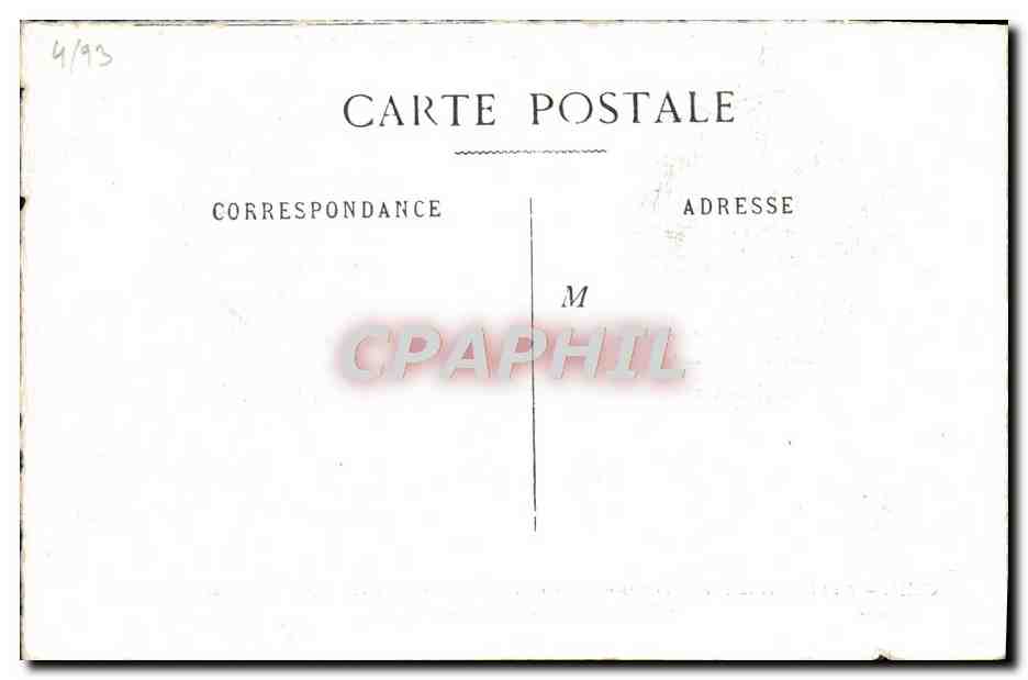 CPA Gaiete La cigale et la fourmi Opera comique 4eme tableau La kermesse de Bruges  — Verso