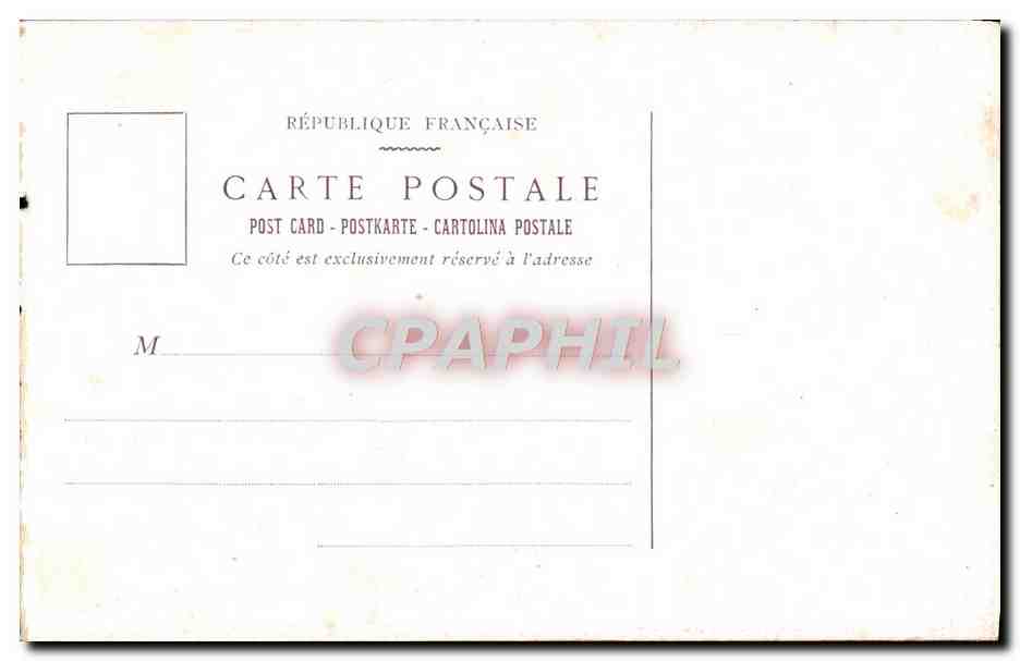 CPA Theatre Paris Montmartre Le Ciel Diable  — Verso