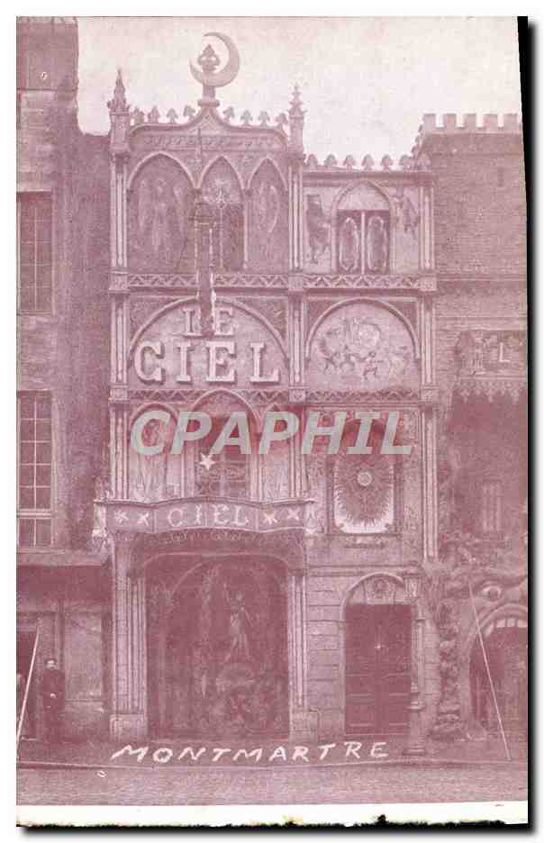 CPA Theatre Paris Montmartre Le Ciel