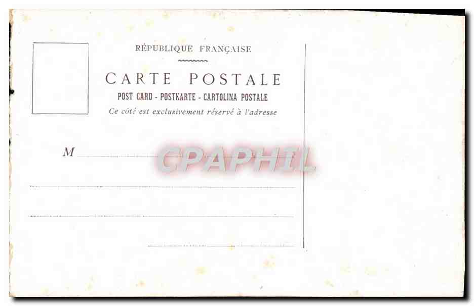 CPA Theatre Paris Montmartre Le Ciel — Verso