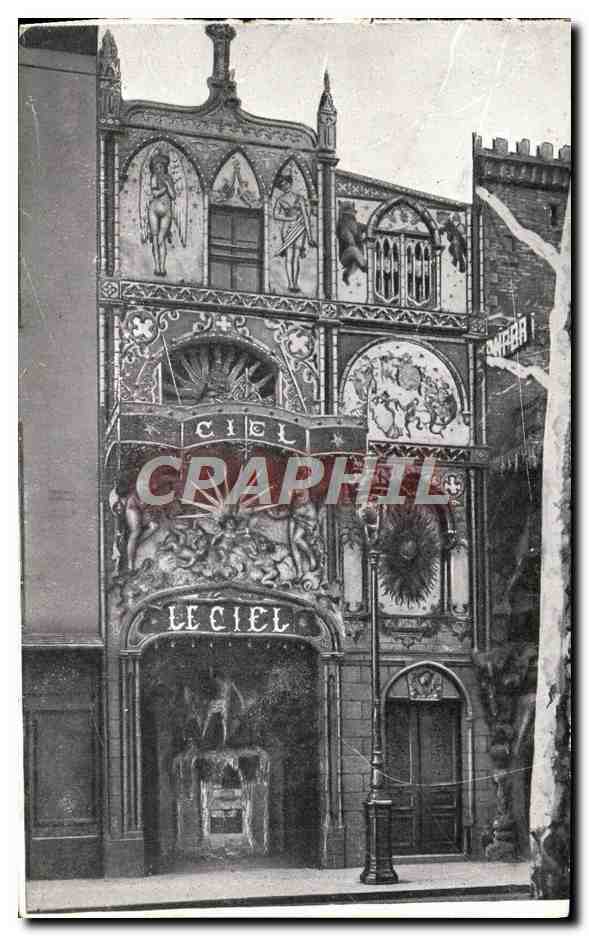 CPA Theatre Paris Montmartre Le Ciel