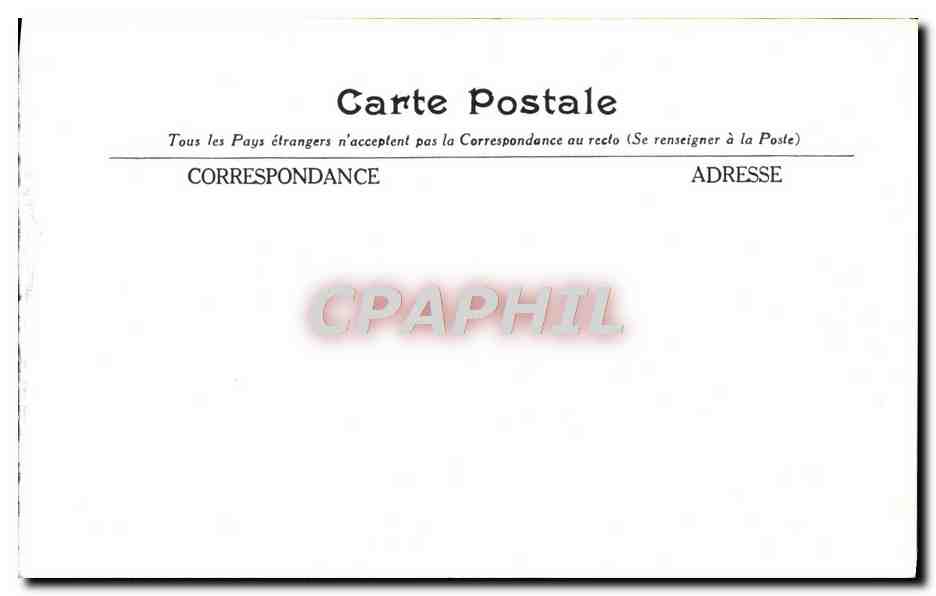 CPA Theatre Paris Montmartre Le Ciel Le Reverend — Verso