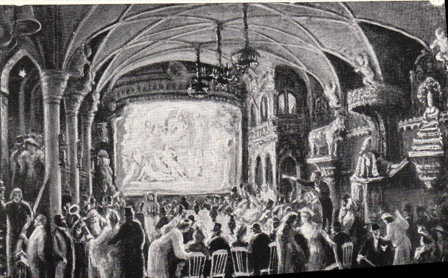 CPA Theatre Paris Montmartre Le Ciel Cabaret 