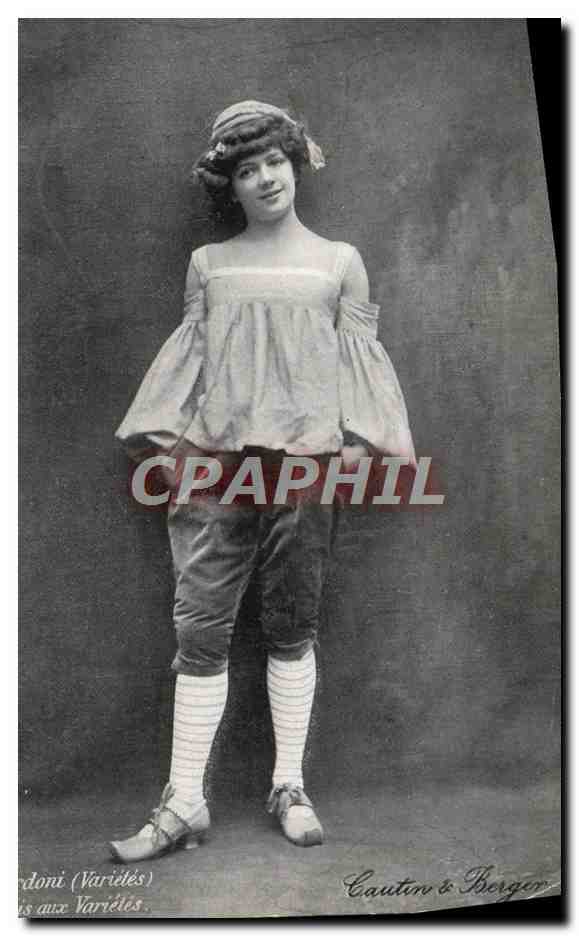 CPA Theatre Bordoni Paris Aux varietes