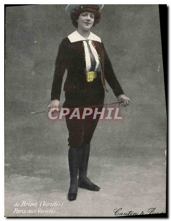 CPA Theatre Cautin & Berger De Brives Paris aux Varietes